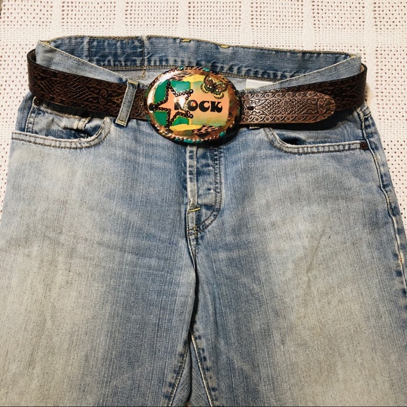 rockstar jeans buckle